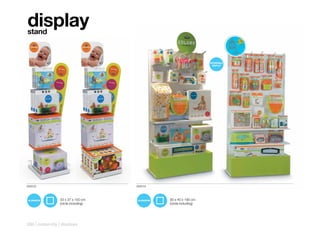 display
stand




000023                                000010



                 53 x 37 x 150 cm              90 x 40 x 190 cm
                 (circle including)            (circle including)




268 | maternity | displays
 