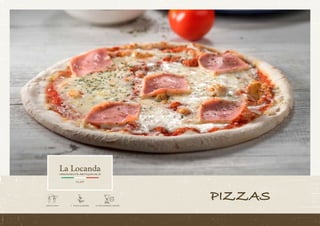 Pizzas
PIZZAS
 