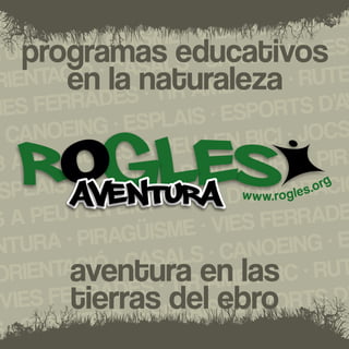 Programa actividades educativas