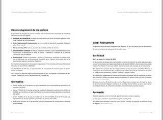 4544 Catàleg de Serveis 2016Catàleg de Serveis 2016
Protecció de la Salut | Establiments públics i indrets habitats | Pt06Protecció de la Salut | Establiments públics i indrets habitats | Pt06
Desenvolupament de les accions
El proveïdor del programa es posa en contacte amb els interlocutors municipals per establir el
calendari d’actuacions següent:
•	 Avaluació de la instal·lació: es visiten les instal·lacions per fer-ne l’avaluació higiènica i sani-
tària i conèixer-ne el funcionament.
•	 Guia d’implementació d’autocontrols: un cop recollida la informació necessària, s’elaboren
plans d’autocontrol.
•	 Pla de control analític: es fa un pla anual de recollida i anàlisi de mostres.
•	 Assessorament i avaluació: es visita la instal·lació i s’avalua el grau d’implementació del Pla
d’autocontrol. S’identifiquen les àrees de millora, i s’assessora i s’informa de les mesures
correctores que cal instaurar.
•	 Dossier tècnic: s’elabora, s’actualitza i es lliura a l’interlocutor municipal un dossier tècnic
que ha d’incloure tota la documentació necessària per a la gestió correcta del risc de les
instal·lacions segons la normativa d’aplicació.
Els resultats del programa es comuniquen a l’ajuntament i s’introdueixen al Sistema d’Informació
Municipal de Salut Pública (SIMSAP).
Les deficiències de més risc, un cop detectades, es comuniquen de manera urgent als ajunta-
ments i a Dipsalut.
En el cas que els resultats indiquin altres situacions de risc, es proposen a l’ajuntament els ser-
veis que Dipsalut pot oferir-li per gestionar-les i corregir-les.
Normativa
•	 Decret 95/2000, de 22 de febrer, pel qual s’estableixen les normes sanitàries aplicables a les
piscines d’ús públic.
•	 Decret 177/2000, de 15 de maig, pel qual es modifica la disposició transitòria única del Decret
95/2000, de 22 de febrer, pel qual s’estableixen les normes sanitàries aplicables a les piscines
d’ús públic.
•	 Decret 165/2001, de 12 de juny, de modificació del Decret 95/2000, de 22 de febrer, pel qual
s’estableixen les normes sanitàries aplicables a les piscines d’ús públic.
•	 Reial Decret 742/2013, de 27 de setembre, pel qual s’estableixen els criteris tècnics i sanitaris
de les piscines.
Cost i finançament
Programa de servei finançat íntegrament per Dipsalut. És, per tant, gratuït per als ajuntaments.
El cost de referència de cada actuació és de 425 euros.
Sol·licitud
Del 2 de març al 13 d’abril de 2016
Els ajuntaments interessats han de presentar la sol·licitud de prestació de serveis d’aquest progra-
ma per via electrònica (pel registre electrònic des del mateix SIMSAP), d’acord amb el que preveu
l’apartat 7 de l’article 27 de la Llei 11/2007, d’accés electrònic dels ciutadans als serveis públics.
Si la sol·licitud es presenta dins el termini establert, es resol de manera automàtica. És a dir, el
comprovant de la presentació de la sol·licitud és la mateixa resolució. Si la sol·licitud és correc-
ta, la resolució és estimatòria i Dipsalut comença a prestar el servei.
Si la sol·licitud presentada no s’ajusta als requisits, per seguir amb la tramitació és neces-
sari consultar l’annex que regula aquest procediment. El podeu trobar a la seu de Dipsalut
(www.seu.cat/dipsalut).
Els ajuntaments han d’identificar a la sol·licitud el personal municipal que efectuarà les opera-
cions de manteniment higiènic i sanitari de les piscines. Han de verificar, si escau, que el perso-
nal designat disposa de la formació necessària per desenvolupar aquestes tasques.
Formació:
Dipsalut organitza cursos de formació gratuïts vinculats a aquest programa:
•	 Curs per a operadors i mantenidors de piscines d’ús públic
Per obtenir més informació sobre els cursos, podeu consultar el programa de formació al web
de Dipsalut (www.dipsalut.cat).
 