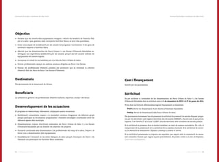 9392 Catàleg de Serveis 2016Catàleg de Serveis 2016
Objectius
•	 Facilitar que els usuaris dels equipaments coneguin i valorin els beneficis de l’exercici físic
per a la salut i que, gràcies a això, incorporin l’activitat física a la seva vida quotidiana.
•	 Crear nous espais de socialització per als usuaris del programa i incrementar el seu grau de
motivació respecte a l’activitat física.
•	 Afavorir que les dinamitzacions als Parcs Urbans i a les Xarxes d’Itineraris Saludables es-
devinguin una experiència satisfactòria per als usuaris, perquè així els usuaris utilitzin els
equipaments de manera regular.
•	 Incorporar el treball de les habilitats per a la vida als Parcs Urbans de Salut.
•	 Formar professionals capaços de realitzar sessions dirigides als Parcs i les Xarxes.
•	 Formar els professionals d’atenció primària per promoure que es recomani la pràctica
d’exercici físic als Parcs de Salut i les Xarxes d’Itineraris.
Destinataris
Els ajuntaments de la demarcació de Girona.
Beneficiaris
La població en general i els professionals d’àmbits sanitaris, esportius, socials i del lleure.
Desenvolupament de les actuacions
El programa es desenvolupa, bàsicament, mitjançant quatre actuacions:
•	 Mobilització comunitària: respon a la necessitat contínua d’engrescar els diferents grups
perquè participin en les sessions programades i d’establir estratègies coordinades entre els
diferents agents dels municipis.
•	 Dinamitzacions: conjunt d’activitats realitzades als Parcs Urbans de Salut i a les Xarxes
d’Itineraris Saludables per tal d’assolir els objectius del projecte.
•	 Formació continuada dels dinamitzadors i de professionals del camp de la salut, l’esport i el
lleure com a dinamitzadors dels equipaments.
•	 Sensibilització i formació en les àrees bàsiques de salut perquè s’incorpori els Parcs i els
Itineraris a la prescripció de l’activitat física moderada.
Cost i finançament
Gratuït per als ajuntaments.
Sol·licitud
Es pot sol·licitar la continuïtat de les dinamitzacions als Parcs Urbans de Salut i a les Xarxes
d’Itineraris Saludables fent la sol·licitud entre el 4 de desembre de 2015 i el 27 de gener de 2016.
Hi ha dues sol·licituds diferenciades segons l’equipament a dinamitzar:
Pm01i. Servei de dinamització de les Xarxes d’Itineraris Saludables
Pm01p. Servei de dinamització dels Parcs Urbans de Salut
Els ajuntaments interessats han de presentar la sol·licitud de prestació de serveis d’aquest progra-
ma per via electrònica (pel registre electrònic des del mateix SIMSAP), d’acord amb el que preveu
l’apartat 7 de l’article 27 de la Llei 11/2007, d’accés electrònic dels ciutadans als serveis públics.
Si la sol·licitud es presenta dins el termini establert, es resol de manera automàtica. És a dir, el
comprovant de la presentació de la sol·licitud és la mateixa resolució. Si la sol·licitud és correc-
ta, la resolució és estimatòria i Dipsalut comença a prestar el servei.
Si la sol·licitud presentada no s’ajusta als requisits, per seguir amb la tramitació és neces-
sari consultar l’annex que regula aquest procediment. El podeu trobar a la seu de Dipsalut.
(www.seu.cat/dipsalut).
Promoció de la Salut | Condicions de vida | Pm01Promoció de la Salut | Condicions de vida | Pm01
 