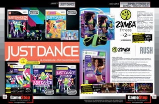 _ubisoft
                                                                                                                          just dance                                                  _505 GAMES                     ZUMBA FITNESS 2
                                                                                                                                                                                                                  ZUMBA FITNESS RUSH

                                                      E39.98                                                                   E24.98
                                                                                                                                                                                                                                                ZUMBA FITNESS 2
                                                                                                                                                                                                                                                DA MIAMI, IL VIDEOGIOCO DANCE
                                                                                                                                                                                                                                                FITNESS CAMPIONE D’INCASSI NEL
                                                                                                                                                                                                                                                MONDO È TORNATO…ANCORA PIÙ
                                                                                                                                                                                                                                                HOT!
                                                                                                                                                                                                                                                SEI MILIONI DI GIOCATORI HANNO
                                                                                                                                                                                                                                                PROVATO L’ IRRESISTIBILE WORK
                                                                                                                                                                                                                                                OUT DEL VIDEOGIOCO INTERATTIVO
                                                                                                                                                                                                                                                ZUMBA®FITNESS.
                                                                                                                                                                                                                                                SENTI LA MUSICA E LASCIATI
                                                                                                                                                                                                                                                TRAVOLGERE       DALLA       SEXY
                                                                                                                                                                                                                                                COMBINAZIONE DI COREOGRAFIE
                                                                                                                                                                                                                                                CREATE SUI SUCCESSI MUSICALI
                                                                                                                                                                                                                                                INTERNAZIONALI DI PITBULL, NICOLE
                                                                                                                                                                                                                                                SCHERZINGER , YOLANDA BE COOL
                                                                                                                                                                                                                                                & DCUP E LE CONTAGIOSE MUSICHE
                                                                                                                                                                                                                                                ORIGINALI DI ZUMBA FITNESS.



                                                                                                                                                                                                                                                  MIA
                                                                                                                                                                                                                                          RISPARRTANDOCI
                                                                                                                                                                                                                                                RISPARMIA
                                                                                                                                                                                                                                               PO DOCI
                                                                                                                                                                                                                                         PORTAILN O USATO E49.98
                                                                                                                                                                                                                                                 TU
                                                                                                                                                                                                                                        IL T UO USATO




                                                                                                                                                                                            ZUMBA FITNESS RUSH
                                                                                                                                                                                            IL VIDEOGIOCO TENDENZA DEL MOMENTO, RICCO DI CONTENUTI ESCLUSIVI DISPONIBILI IN
                            XBOX360/Wii                                                                                                                                                     QUESTA VERSIONE KINECT, CON CUI DIVERTIRSI , MANTENENDOSI IN FORMA LIBERI DA OGNI

                            E  1   cad.   PORTANDOCI 2 GIOCHI PS3/XBOX360/Wii
                                                             ALCUNI GIOCHI POTREBBERO NON ESSERE RITIRATI


                                          NORMALE PREZZO AL PUBBLICO E 49.98 CAD.
                                                                                                                                                                                            CONTROLLER.
                                                                                                                                                                                            PIÙ AMBIENTI E ISTRUTTORI, CONNETTIVITÀ ONLINE E CONTENUTI SCARICABILI CHE
                                                                                                                                                                                            ARRICCHISCONO L’ESPERIENZA INTERATTIVA CON ZUMBA®.
                                                                                                                                                                                            ZUMBA FITNESS RUSH, UN TOTAL BODY WORKOUT CON 42 NUOVE ELETTRIZZANTI
                                                                                                                                                                                            COREOGRAFIE E TRACCE MUSICALI, I SUCCESSI DEGLI ARTISTI PIÙ HOT DEL MOMENTO, TRA
                                                                                                                                                                                            CUI PITBULL, NICOLE SCHERZINGER E YOLANDA BE COOL & DCUP E LE CONTAGIOSE MUSICHE
                                                                                                                                                                                            ORIGINALI DI ZUMBA FITNESS.
                                                                                                                                                                                            24 STILI HOT TRA CUI SALSA, MERENGUE, CUMBIA ,BOLLYWOOD, RAGGA, BACHATA, POP
                                                                                                                                                                                            LATINO, QUEBRADITA E MOLTI ALTRI, PER UN’ ESPLOSIONE DI RITMI CONTAGIOSI DA TUTTO IL
                                                                                                                                                                                            MONDO.
                                                                                                                                                                                            ADRENALINA AI MASSIMI LIVELLI NELLE DIVERSE MODALITÀ DI GIOCO, IN SINGLE PLAYER
                                                                                                                                                                                            OPPURE CON GLI AMICI:
                                                                                                                                                                                            CANZONE SINGOLA, LEZIONE DI ZUMBA E SESSIONI DI ALLENAMENTO ZUMBA FITNESS DA 20,
                                                                                                                                                                                            45 E 60 MINUTI.
                                                                                                                                                                                            PERSONALIZZAZIONE DEL PROPRIO ALLENAMENTO, PROGRAMMANDO UNA PLAYLIST CON
                                                                                                                                                                                            LE PROPRIE MUSICHE E COREOGRAFIE PREFERITE DA ESEGUIRE, SEGUENDO 6 ISTRUTTORI
                                                                                                                                                                                            ZUMBA FITNESS DI FAMA MONDIALE TRA CUI I VIP BETO, GINA, TANYA , NELLE NUOVISSIME ED
                                                                                                                                                                                            ESCLUSIVE AMBIENTAZIONI, COME UNA VERA SUPER STAR.




                                                                                                                                          RISPARMIAIA I
                                                                                                                                                RISPARM
                                                                                                                                         PORTAIL TUOOCI
                                                                                                                                               ND USATO
                                                                                                                                               PORTANDOC

                                                                                                                                           TUO USATO E49
   RISPARMIA
  PORTANDOCI
                                                                                                                                                         .98
                E29.98   E49.98           E39.98                                                                                        IL
                                                                                                            E39.98             E29.98
 IL TUO USATO




68                                                                                                                                                                                                                                                                                  69
                                                                                                                                          _GARANTIAMO LA TUA SODDISFAZIONE SULL’ACQUISTO. Non sei soddisfatto del
                                                                                                                                            tuo acquisto? Avrai 24 ore di tempo per cambiarlo con altri prodotti.
 