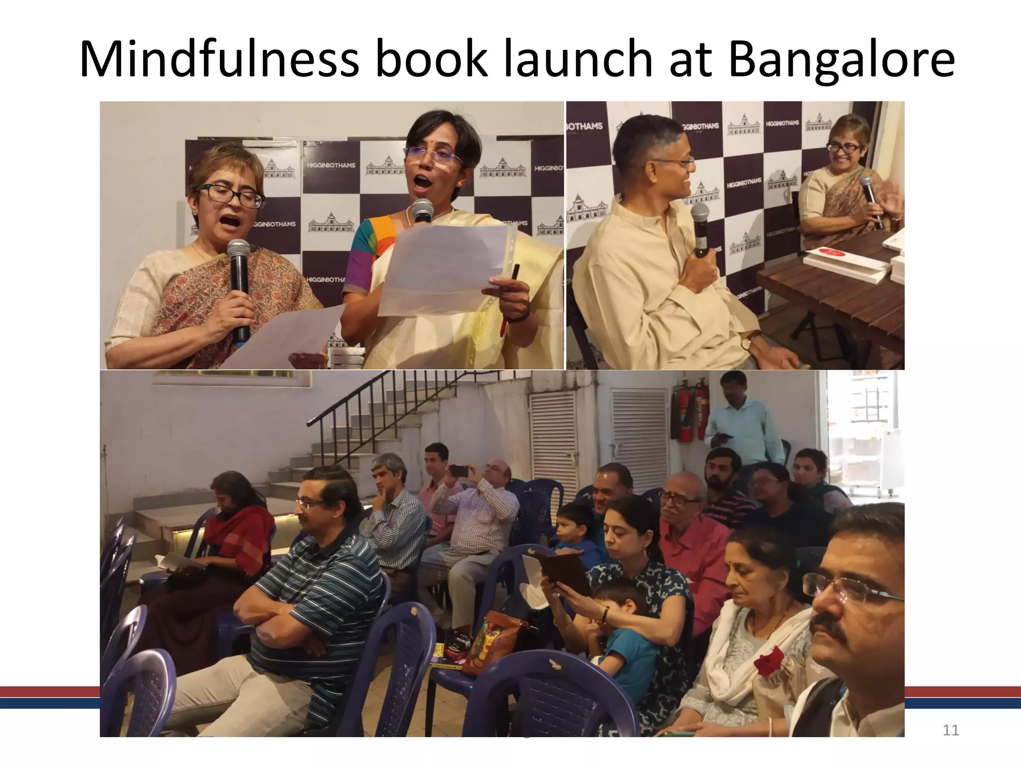www.catalign.com 11
Mindfulness book launch at Bangalore
 