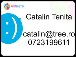 Catalin tenita, managing partner, tree works  pr and the web