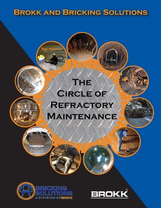 Brokk and Bricking Solutions
The
Circle of
Refractory
Maintenance
 