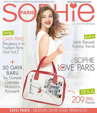 Katalog Terbaru Sophie Martin Paris Edisi 25 Agustus 2015