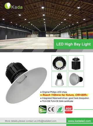 LED lighting catalog/LED high bay light, LED flood light | PDF
