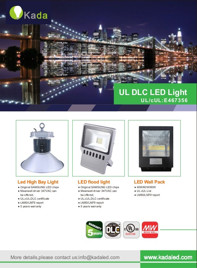 LED lighting catalog/LED high bay light, LED flood light