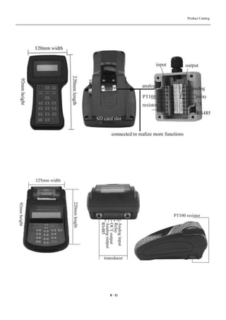 Ultrasonic flow meter catalog | PDF