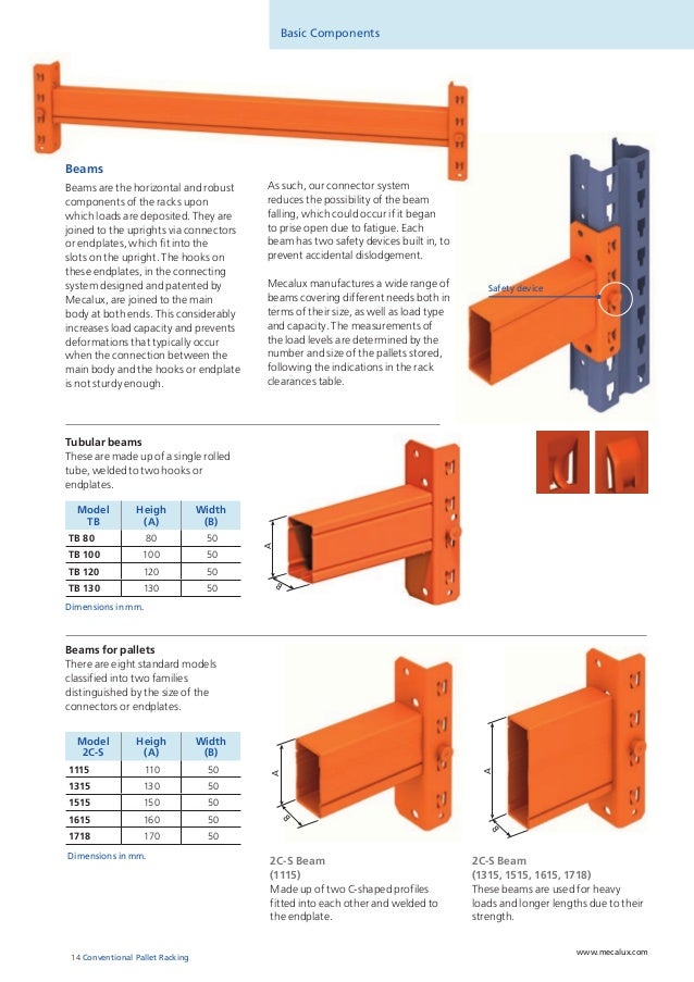 14 Mecalux Conventional Pallet Racking 14 Mecalux Conventional Pallet Racking