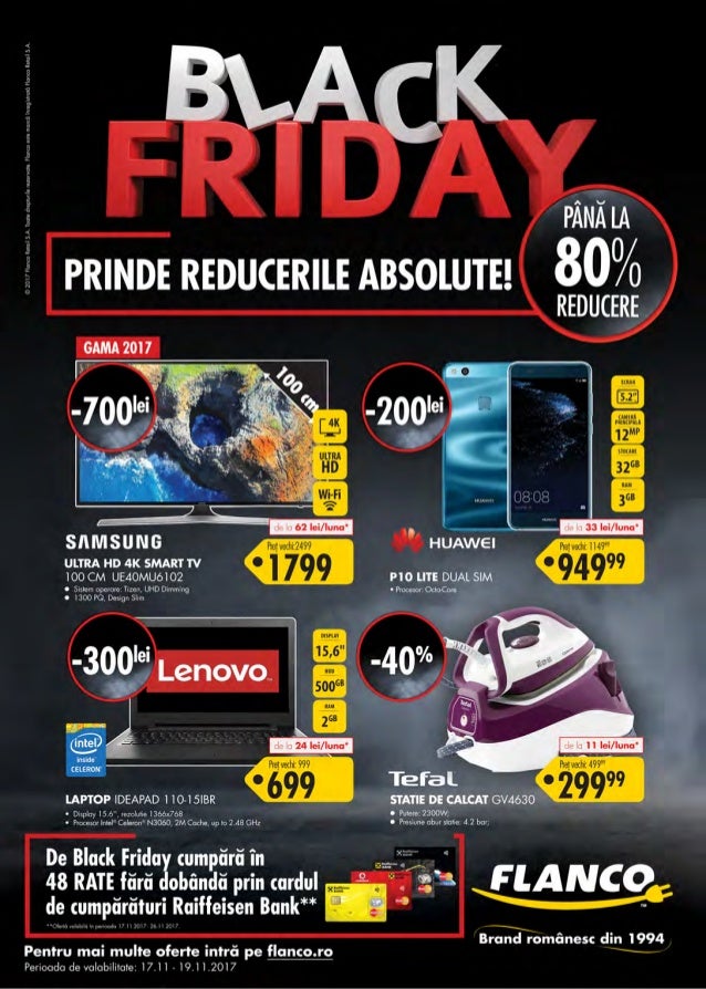 Catalog Flanco Reduceri Black Friday 15 23 Noiembrie 2019 Pliant Cu Reduceri Reduceri Online