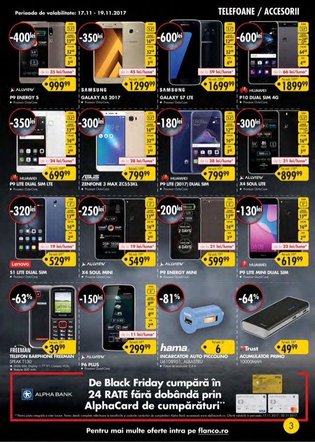 Catalog Flanco Black Friday 2017