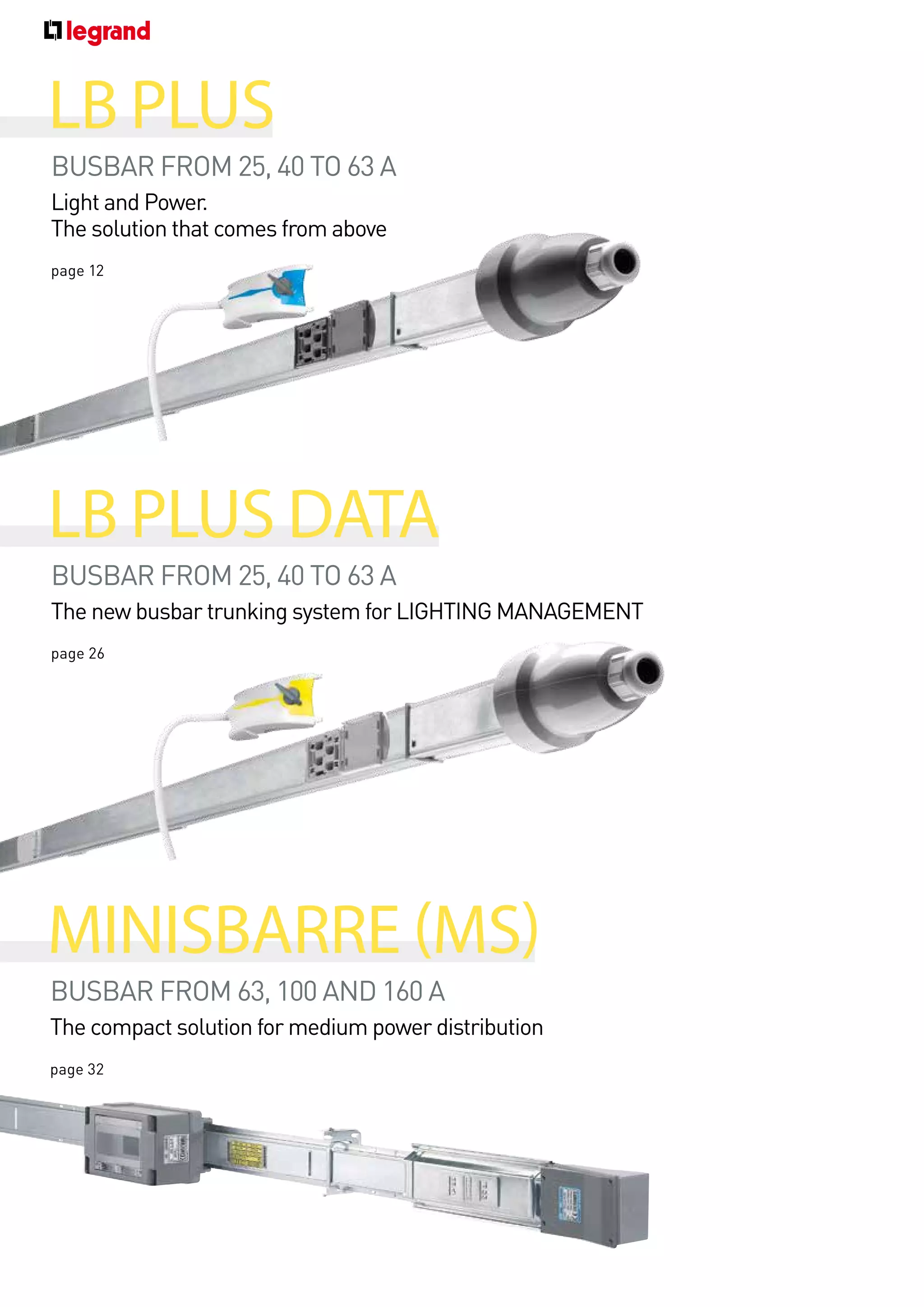 Electrical Busbar System.pdf Catalog busbar legrand | PDF