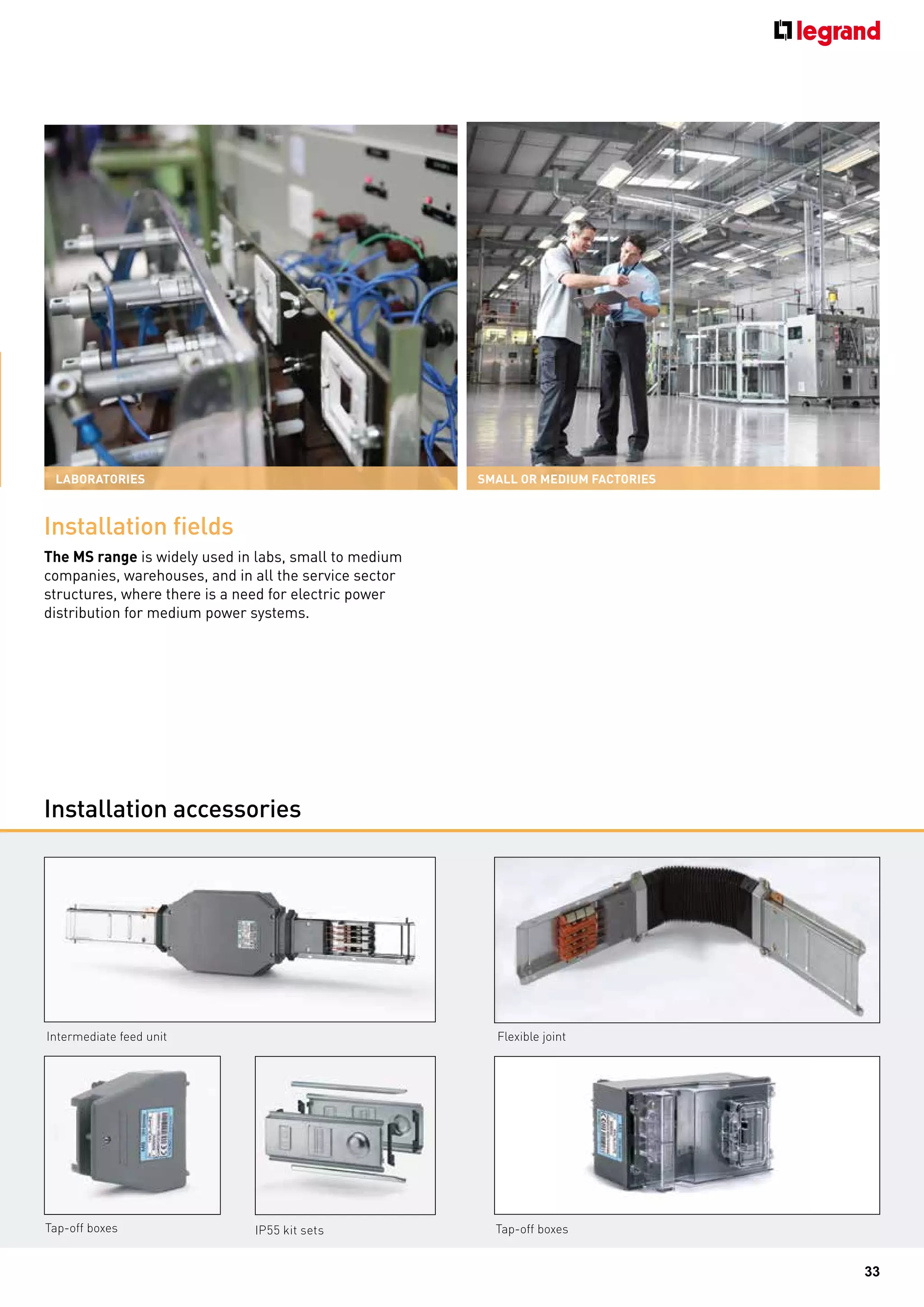 Catalog busbar legrand PDF