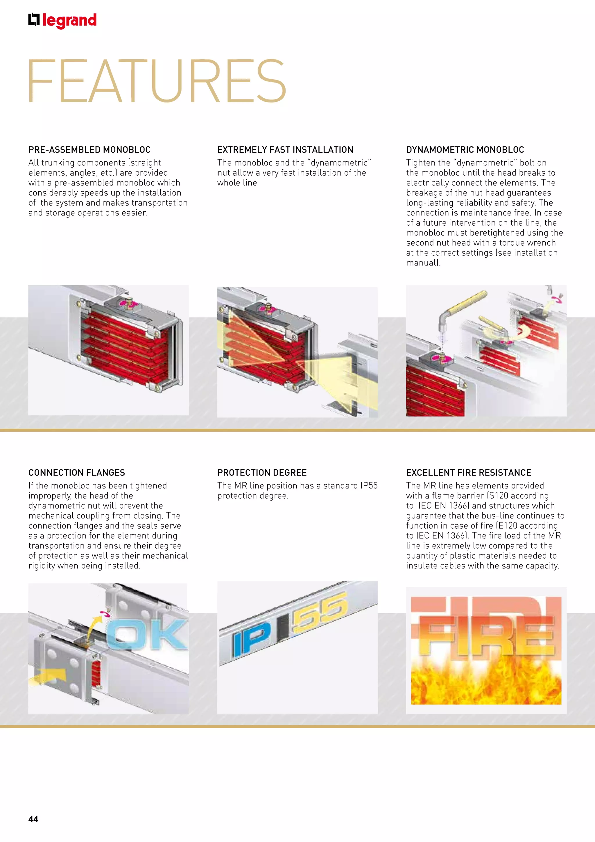 Catalog busbar legrand PDF