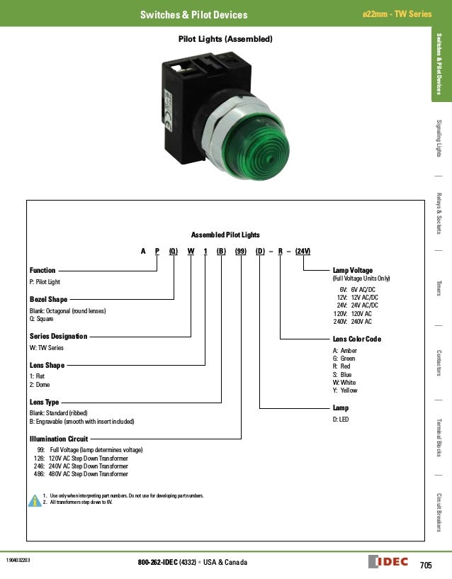 IDEC ASLWLU-S Switch 22MM KNOB Lens Blue for TW Series Pilot Devices Illuminated SELECTOR Switch