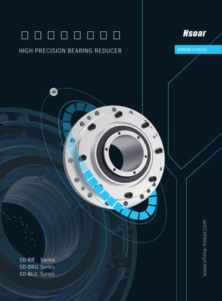 选型指南 CATALOG
HIGH PRECISION BEARING REDUCER
高精密轴承减速机
SD-BR
SD-BRG
SD-BLG
Series
Series
Series
 