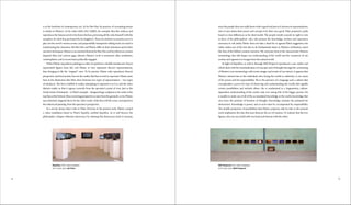 14 15
since the people does not really know what is good and just as it chooses its representatives,
who in turn abuse their power and corrupt it for their own good. Plato proposed a polis
based on class differences as his ideal model. The people would concede its right to vote
in favor of the philosophers’ rule, who possess the knowledge, wisdom and experience
necessary to rule justly. Platnic does not take a stand for or against Plato’s suggestion, but
rather makes use of the text due to its fundamental status in Western civilization, much
like that of the biblical creation narrative. He extricates from it the characteristic Western
terminology that still shapes our understanding of the world and the constructs of our
society, and opposes to it images from the natural world.
In light of Republica, as well as through Well-Tempered (produced a year earlier and
which deals with the standardization of concepts and of thought through the contrasting
of Western core terminology with iconic images and events of our times), it appears that
Platnic’s interest lies in the individual who, facing the world or authority, is not aware
of his power and his responsibility. He is the prisoner of a language and a culture that
conceptualize a priori his ways of observing and understanding the world, that rigidify
certain possibilities and exclude others. He is condemned to a fragmentary, culture-
dependent understanding of the world, only ever seeing bits of the bigger picture. He
is unable to make use of all of the accumulated knowledge in the world, knowledge that
once bore the promise of freedom of thought. Knowledge contains the potential for
destruction. Knowledge is power, and as such must be accompanied by responsibility.
The double projection of possibilities that Platnic proposes side by side in the present
work emphasizes the idea that man destroys the act of creation. Or indeed, that the two
figures, who are one, build with one hand and destroy with the other.
Well-Tempered, 2015, video installation
‫וידיאו‬ ‫מיצב‬ ,2015 ,Well-Tempered
is at the forefront of contemporary art. As for Ben-Ner, his practice of recounting stories
is similar to Platnic’s. In his video Moby Dick (2000), for example, Ben-Ner reduces and
reproduces the famous novel in his home kitchen, portraying all the roles himself (with the
exception of a deck boy, portrayed by his daughter). There too, kitchen accessories serve to
play out the novel’s various scenes, and purposefully transparent editing tricks are used in
transforming the characters. But Ben-Ner and Platnic differ in their intentions and in their
narrative techniques. Humor is an essential element for Ben-Ner, and his references contain
slapstick films and cartoon gags, whereas Platnic’s work is restrained, often meditative,
contemplative, and in recent times politically engaged.
When Platnic reproduces paintings in video, he performs a double simulacrum: Bacon
represented figures from life, and Platnic in turn represents Bacon’s representations,
thus bringing to life the “original” ones. To be precise, Platnic only reproduces Bacon’s
perspective and focal points, but not the reality that Bacon tried to represent. Platnic joins
here in the distinction that Plato drew between two types of representation – two types
of simulacra. The first is faithful to reality, attempting to represent it as it is, and the other
distorts reality so that it appear correctly from the spectator’s point of view. Just as the
Greek artists of Antiquity – in Plato’s example – designed large sculptures to be wider at the
top than at the bottom (thus correcting perspective as seen from the ground), so too Platnic
uses distorted, diagonal decor for his video works. Only thus will the scene correspond to
the referenced painting, from the spectator’s perspective.
It is not by chance that I refer to Plato. Previous to the present work, Platnic created
a video installation based on Plato’s Republic, entitled Republica. As is well known, the
philosopher critiques Athenian democracy by claiming that democracy leads to tyranny,
Republica, 2016, video installation
‫וידיאו‬ ‫מיצב‬ ,2016 ,‫רפובליקה‬
 