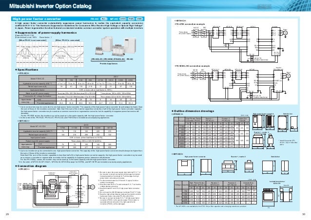 Catalog Inverter Option Mitsubishi Electric-Beeteco.com phoenix phase converter wiring diagram 