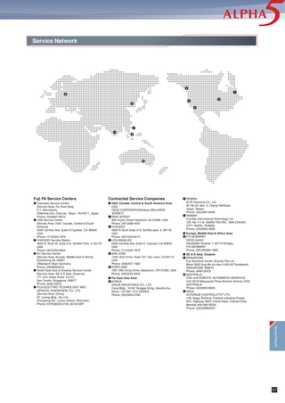 *1: One connector is included in the accessory of the main body of the servo amplifier.
*2: Use this cable with motor power connector (on amplifier side) WSK-M03P-E.
*3: Use this cable as a brake cable of the motor equipped with a brake.
*4: Use this connector when the customer fabricates a cable at arbitrary length.
For main circuit of
amplifier
For sequence I/O
(between host and amplifier)
For encoder
(between amplifier
and motor)
For motor power
(between amplifier
and motor)
For SX bus
For main motor power *2
For brake power *3
For main motor power *4
For brake power *4
For main motor power *4
For main motor power
+ brake power *4
Power supply connector (for amplifier control power and main power supply)
DC circuit connector (wiring of external regenerative resistor, DC reactor, DC link circuit) *1
Motor power connector (wiring of main motor power)
Sequence I/O cable
Sequence I/O connector kit *4
Encoder cable
Encoder connector kit *4
Motor power cable
Motor power connector kit
SX bus cable
0.05 to 1.5kW (to 1.0kW with GYG)
0.05 to 1.5kW (to 1.0kW with GYG)
0.05 to 1.5kW (to 1.0kW with GYG)
All capacities
Amplifier side : All capacities
3000r/min for 0.05 to 0.75kW
3000r/min for 1.0 to 5.0kW
2000r/min for 0.5 to 2.0kW
1500r/min for 0.5 to 1.3kW
Amplifier side : All capacities
Motor side : 0.05 to 0.75kW
Motor side : 0.5 to 5.0kW
GYS, GYC : 0.05 to 0.75kW
GYS, GYC : 0.05 to 0.75kW
Motor side : 0.05 to 0.75kW
Motor side : 0.05 to 0.75kW
Motor side : GYS 1.0 to 2.0kW
GYG 0.5 to 2.0kW
Motor side : GYS 3.0 to 5.0kW
GYC 1.0 to 2.0kW
Motor side : GYS 1.0 to 2.0kW
GYG 0.5 to 2.0kW
Motor side : GYS 3.0 to 5.0kW
GYC 1.0 to 2.0kW
For VS and LS type
servo amplifiers
Type
WSK-S05P-E
WSK-R06P-E
WSK-M03P-E
WSC-D36P03
WSK-D36P
WSC-P06P02-E
WSC-P06P05-E
WSC-P06P10-E
WSC-P06P20-E
WSC-P06P05-C
WSC-P06P10-C
WSC-P06P20-C
WSK-P06P-M
WSK-P09P-D
WSK-P06P-C
WSC-M04P02-E
WSC-M04P05-E
WSC-M04P10-E
WSC-M04P20-E
WSC-M02P02-E
WSC-M02P05-E
WSC-M02P10-E
WSC-M02P20-E
WSK-M04P-E
WSK-M02P-E
WSK-M04P-CA
WSK-M04P-CB
WSK-M06P-CA
WSK-M06P-CB
NP1C-P3
NP1C-P6
NP1C-P8
NP1C-02
NP1C-05
NP1C-10
NP1C-15
NP1C-25
Product code
RYWS043
RYWS044
RYWS045
RYWS802
RYWS022
RYWS862
RYWS863
RYWS864
RYWS865
RYWS806
RYWS807
RYWS808
RYWS023
RYWS036
RYWS025
RYWS868
RYWS869
RYWS870
RYWS871
RYWS874
RYWS875
RYWS876
RYWS877
RYWS046
RYWS047
RYWS027
RYWS031
RYWS029
RYWS032
NP1C001
NP1C002
NP1C003
NP1C004
NP1C005
NP1C006
NP1C016
NP1C007
1 set
1 set
1 set
3m (bare wires on one side)
1 set
2m (connector at both ends)
5m (connector at both ends)
10m (connector at both ends)
20m (connector at both ends)
5m (connector at both ends)
10m (connector at both ends)
20m (connector at both ends)
1 set
1 set
1 set
2m (bare wires on one side)
5m (bare wires on one side)
10m (bare wires on one side)
20m (bare wires on one side)
2m (bare wires on one side)
5m (bare wires on one side)
10m (bare wires on one side)
20m (bare wires on one side)
1 set
1 set
1 set
1 set
1 set
1 set
0.3m (connector at both ends)
0.6m (connector at both ends)
0.8m (connector at both ends)
2m (connector at both ends)
5m (connector at both ends)
10m (connector at both ends)
15m (connector at both ends)
25m (connector at both ends)
*1: Prepare a marketed USB cable (A-B type) for the USB port.
ABS backup battery
External regenerative resistor
For PC loader connection
Set of battery and case (*With case)
Battery (*Discrete replacement battery)
RS-232C - RS-485 conversion adaptor
Cable
For connection of RS-485 port
of VV type servo amplifier *1
Type
WSB-SC
WSB-S
WSR-401
WSR-152
DB11-2
DB22-2
WSR-751
NW0H-CNV
WSC-PCL
Product code
RYWS007
RYWS003
RYWS010
RYWS012
RGWG339
RGWG342
RYWS011
NW0H003
RYWS005
1 set
1 piece
-
2m (connector at both ends)
Specifications
200V
100V
3000r/min for 0.05 to 0.4kW
3000r/min for 0.75 to 1.5kW, 2000r/min for 0.5 to 1.0kW, 1500r/min for 0.5 to 0.85kW
3000r/min for 2.0 to 3.0kW, 2000r/min 1.5 to 2.0kW, 1500r/min 1.3kW
3000r/min for 4.0 to 5.0kW
3000r/min for 0.05 to 0.375kW
Option
Model List
˾Connector and cable
˾Common options
Name Specifications
ModelList
36
 