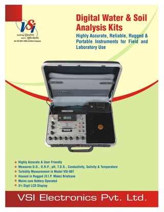 Catalog vsi-06-07 series-digital water & soil analysis kits
