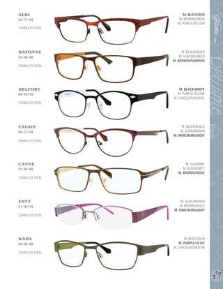 Dolabany Eyewear, Plume Paris and Mario Galbatti 2013 Collections by www.BestImageOptical.com