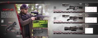 RETICLE: 14-PATTERN
MIL/MOA
1280 X 720 FLCOS DISPLAY
COLOR:
MODEL: SM18042
RETICLE: 14-PATTERN
MIL/MOA
1280 X 720 FLCOS DISPLAY
COLOR:
MODEL: SM18041
INCLUDES:
FLIP-UP LENS COVERS
RUBBER EYE CUP
DETACHABLE IR ILLUMINATOR
FULL COLOR
FLCOS DISPLAY
ON-BOARD RECORDING
EASY ACCESS
BATTERIES
DAY OR NIGHT
OPERATION
MAXIMUM CALIBER
INCLUDES SEPARATE PICATINNY MOUNTABLE
IR ILLUMINATOR
INCLUDES SEPARATE PICATINNY MOUNTABLE
IR ILLUMINATOR
FOR AVAILABLE
MOUNTING OPTIONS
SEE PAGE 61
FOR AVAILABLE
MOUNTING OPTIONS
SEE PAGE 61
FOR AVAILABLE
MOUNTING OPTIONS
SEE PAGE 61
MAGNIFICATION
MAGNIFICATION
2x Optical
1-8x Digital
4x Optical
1-8x Digital
OBJECTIVE
LENS
OBJECTIVE
LENS
32 mm
40 mm
CAMERA
RESOLUTION
CAMERA
RESOLUTION
3840 x 2160
with Recording
3840 x 2160
with Recording
FRAME RATE
FRAME RATE
Up to 60 fps
(Interpolated)
Up to 60 fps
(Interpolated)
MOUNT
TYPE
MOUNT
TYPE
Picatinny
Fixed
Picatinny
Fixed
ILLUMINATOR
TYPE
ILLUMINATOR
TYPE
IR 850nm LED
Mountable
IR 850nm LED
Mountable
NV DETECTION
RANGE
NV DETECTION
RANGE
up to 274 m
up to 274 m
DIMENSIONS
DIMENSIONS
160 x 77 mm
166 x 77 mm
WEIGHT
WEIGHT
612 g
1066 g
BATTERY
BATTERY
2x CR123A
up to 4.4 hrs
2x CR123A
up to 4.4 hrs
WRAITH 4K MINI 2-16X32
WRAITH 4K MINI 4-32X40
•
N
E
W
FOR 20
2
2
•
N
E
W
F
O
R
2
0
2
2
•
N
E
W
FOR 20
2
2
•
N
E
W
F
O
R
2
0
2
2
Few digital day/night riflescopes possess the
staggering features of the Wraith 4K Family.
Their 4K CMOS sensor provides the clearest digital
night vision imaging—and greatest detection
range—of any commercially-available riflescopes.
Technologically, the Wraith 4K Max and the Wraith
4K Minis dwarf the competition: Built-in video
recording, variable digital zoom and full-color, 4K
digital imaging on a flawless 1280x720 FLCOS screen.
MAGNIFICATION
3x Optical
1-8x Digital
OBJECTIVE
LENS
50 mm
CAMERA
RESOLUTION
4000 x 3000
with Recording
FRAME RATE
Up to 200 fps
MOUNT
TYPE
Picatinny
Fixed
ILLUMINATOR
TYPE
IR 850nm LED
Adjustable
NV DETECTION
RANGE
up to 275 m
DIMENSIONS
304,8 x 75 mm
WEIGHT
981 g
BATTERY
Rechargeable
up to 8 hrs
WRAITH 4K MAX 3-24X50
RETICLE: 10-PATTERN
MOA
1280 X 720 FLCOS DISPLAY
COLOR:
MODEL: SM18030
12 13
 