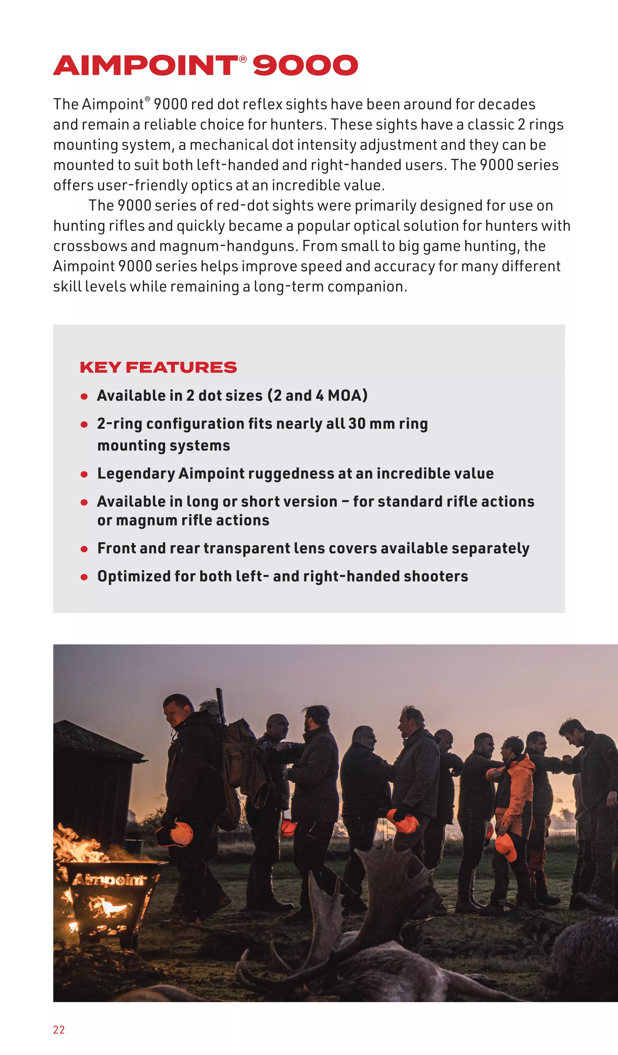 Red Dot Sights Catalog 2023 Aimpoint Optics Trade PDF