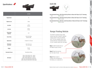 Catalog 2023 | Trijicon | Optics Trade | PDF