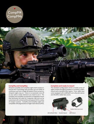 Catalog AIMPOINT Red Dot Sights Professional | Optics Trade | 2014 | PDF