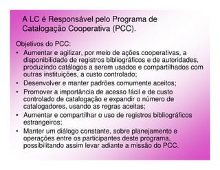 Catalogação Cooperativa