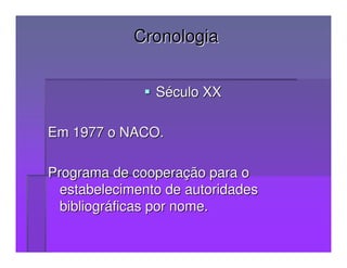 Catalogação Cooperativa (parte 1)