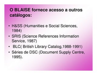 Catalogação Cooperativa (parte 2 - atualidade)