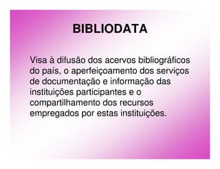 Catalogação Cooperativa (parte 2 - atualidade)