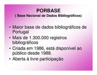 Catalogação Cooperativa (parte 2 - atualidade)