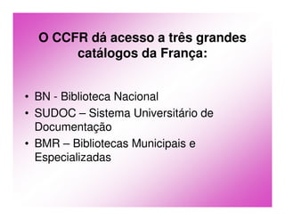 Catalogação Cooperativa (parte 2 - atualidade)