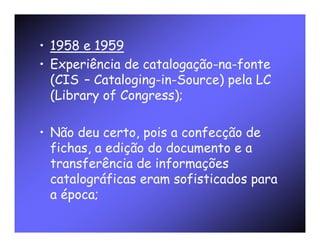 Catalogação da Publicação