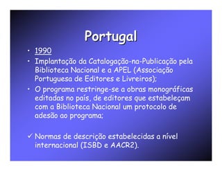 Catalogação da Publicação