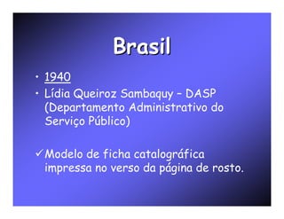 Catalogação da Publicação