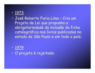 Catalogação da Publicação