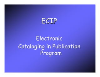 Catalogação da Publicação