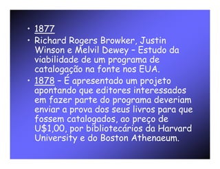 Catalogação da Publicação