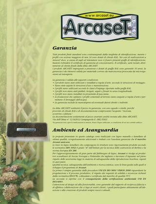 Catalogo Arcaset 2009