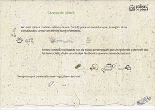 Catalog atelierul de panza 2011 2012