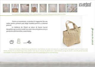 Catalog atelierul de panza 2011 2012