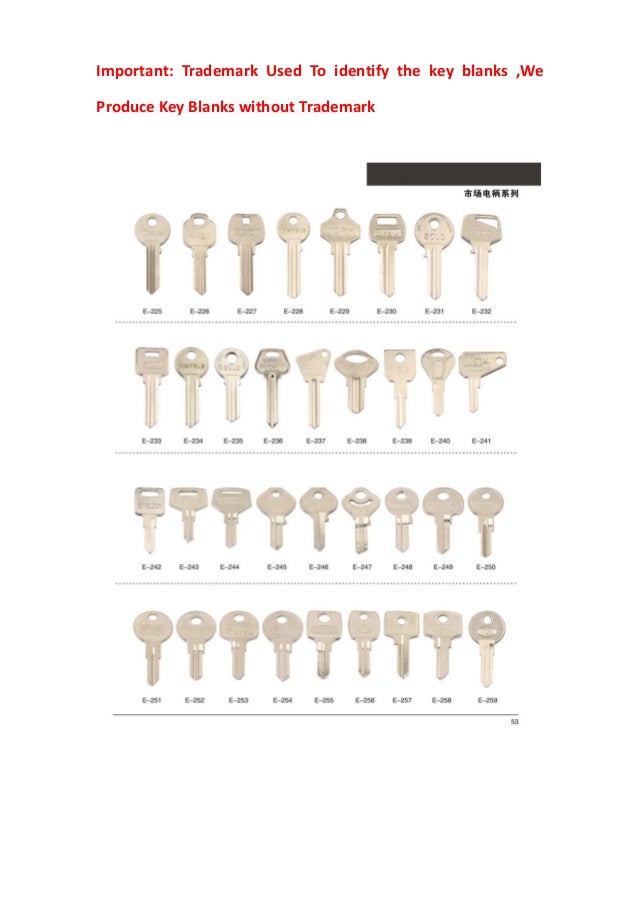 Key Blank Directory.pdf Key Blank Catalog Pdf _ Ilco Key Blank Directory 13th Edition : Ilco ...