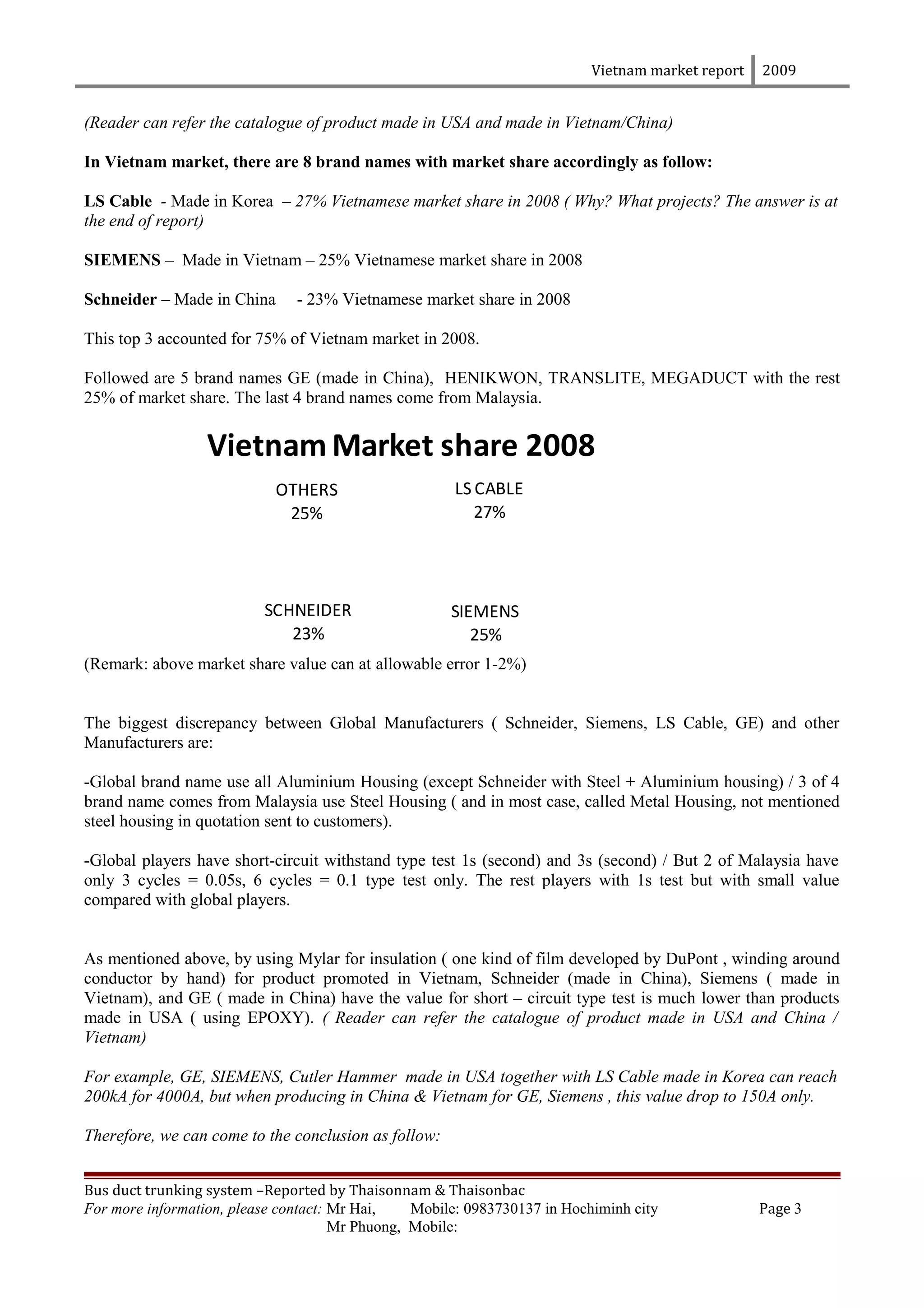 Catalog busbar ls busduct trunking system sold in vietnam DOC