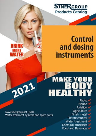 Control
and dosing
instruments
 
