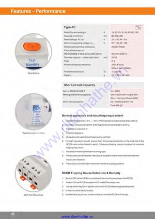 Catalog cs mcb rccb | PDF