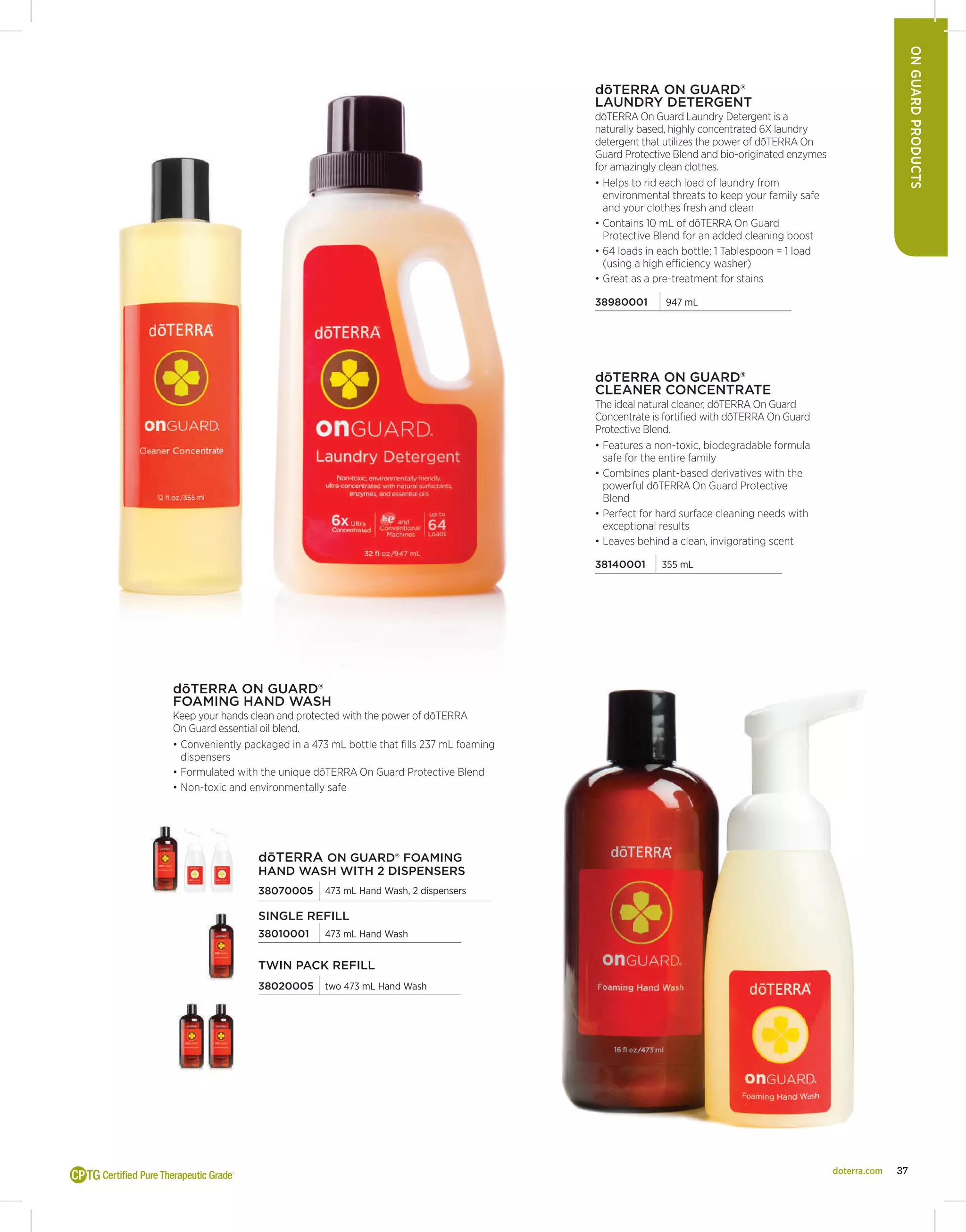 Catalog de Produse doTERRA PDF